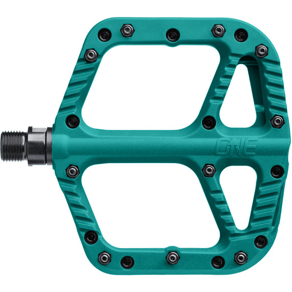 OneUp Components Composite Flat Pedals Turquoise