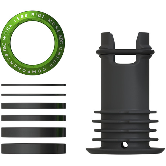 OneUp Components EDC Top Cap Dark Green