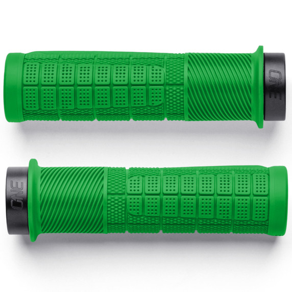 OneUp Components Thick Lock-On Grips Green