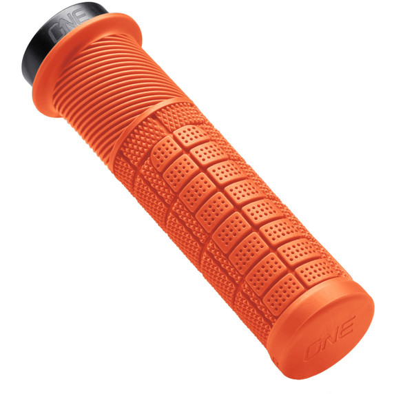OneUp Components Thick Lock-On Grips Orange