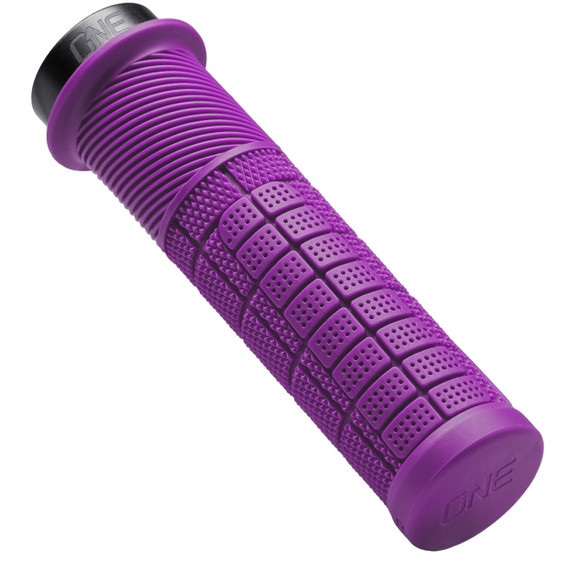 OneUp Components Thick Lock-On Grips Purple