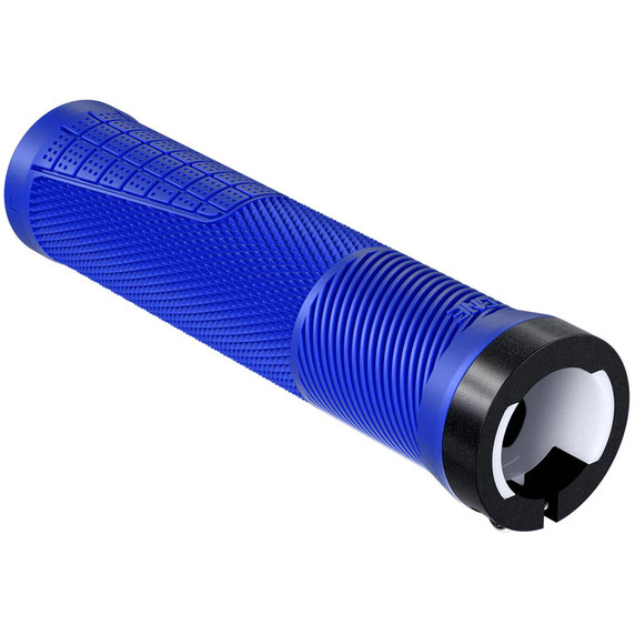 OneUp Components Thin Lock-On Grips Blue