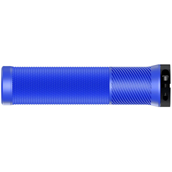 OneUp Components Thin Lock-On Grips Blue