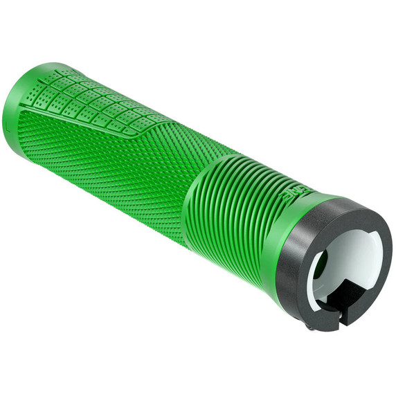 OneUp Components Thin Lock-On Grips Green