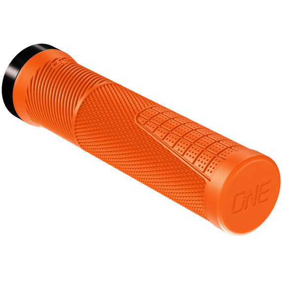 OneUp Components Thin Lock-On Grips Orange