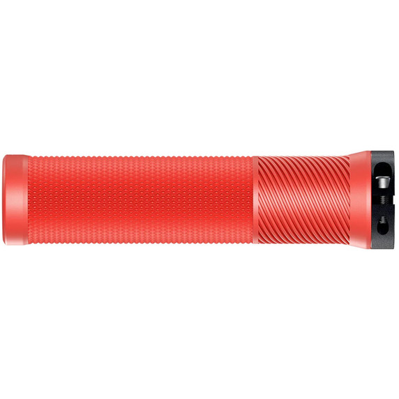 OneUp Components Thin Lock-On Grips Red