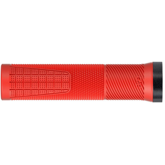 OneUp Components Thin Lock-On Grips Red