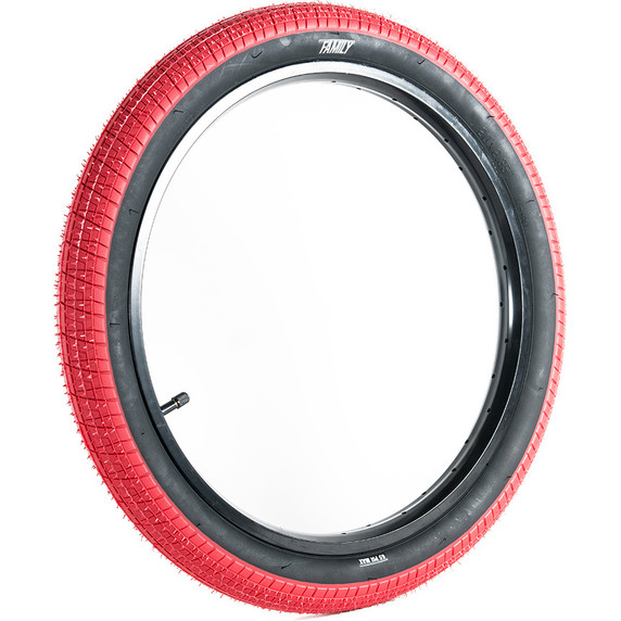 Family F603 Red Wire Bead 20" Tyre