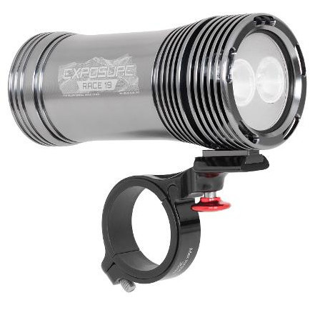 Exposure Race Mk19 Front Light Gun Metal Black