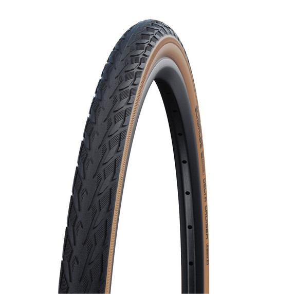 Schwalbe Delta Cruiser Gum Wire Bead 700C Tyre