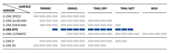 Schwalbe G-One Bite Tubeless Folding Tyre