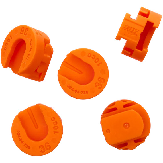 Fox 36 NA 2 Rhythm TopCap Fork Volume Reducer (Pack of 5)