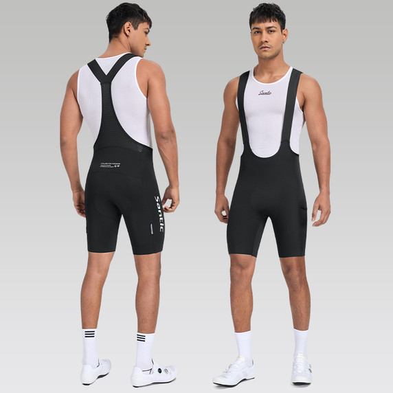 Santic Bibshorts Luzheng Mens Black