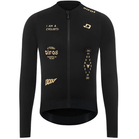 Santic Difos Jersey Long Sleeve Colin Black