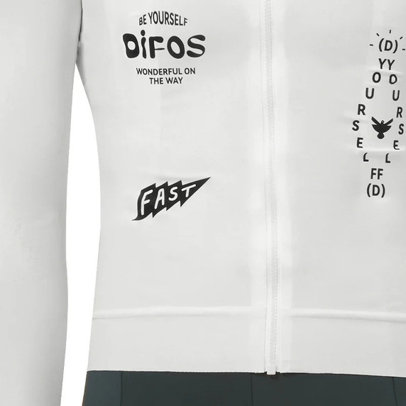 Santic Difos Jersey Long Sleeve Colin White