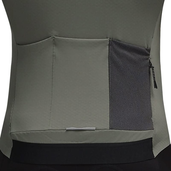 Santic Fleece Jersey Fusu Long Sleeve Army Green