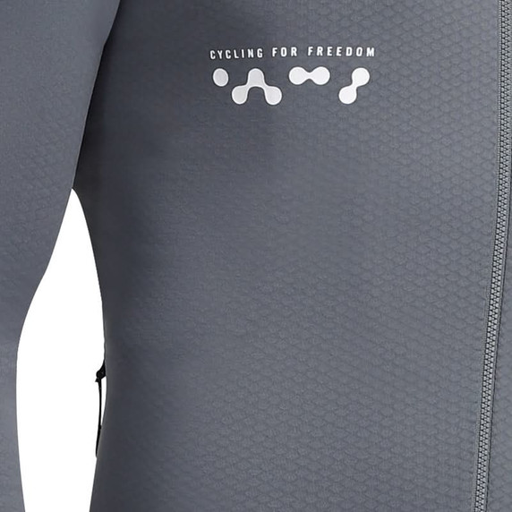 Santic Fleece Jersey Fusu Long Sleeve Grey