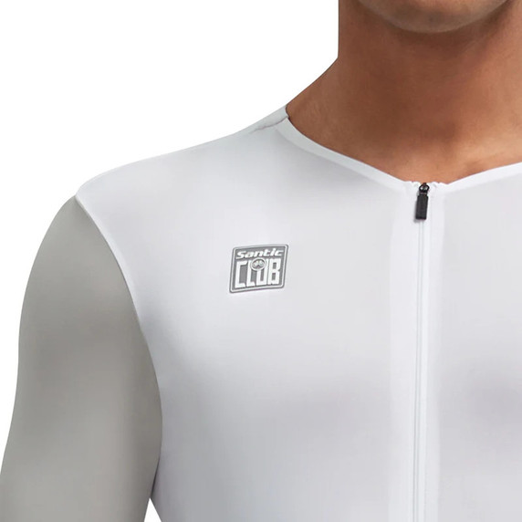 Santic Jersey Bonnie Long Sleeve White