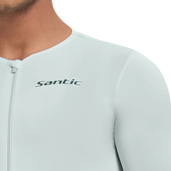 Santic Jersey Fusheng Long Sleeve Blue