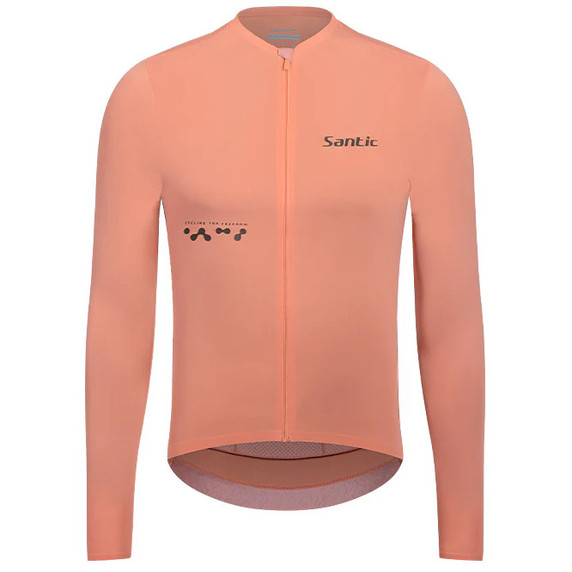 Santic Jersey Fusheng Long Sleeve Orange