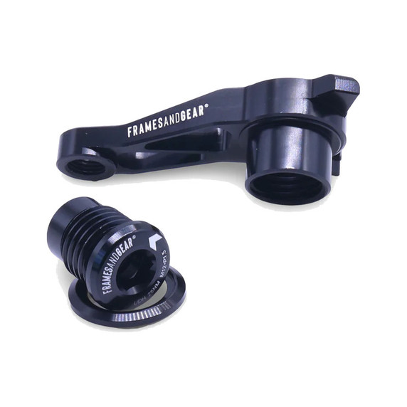 Framesandgear UDH Direct Mount Derailleur Hanger Shimano Black