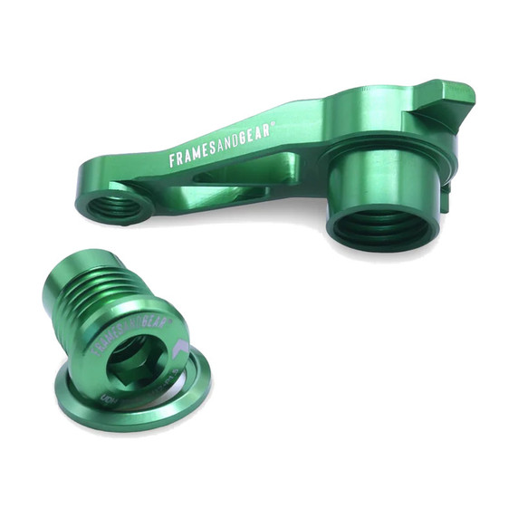 Framesandgear UDH Direct Mount Derailleur Hanger Shimano Green