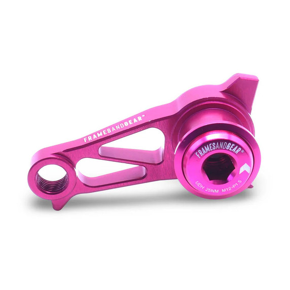 Framesandgear UDH Direct Mount Derailleur Hanger Shimano Pink