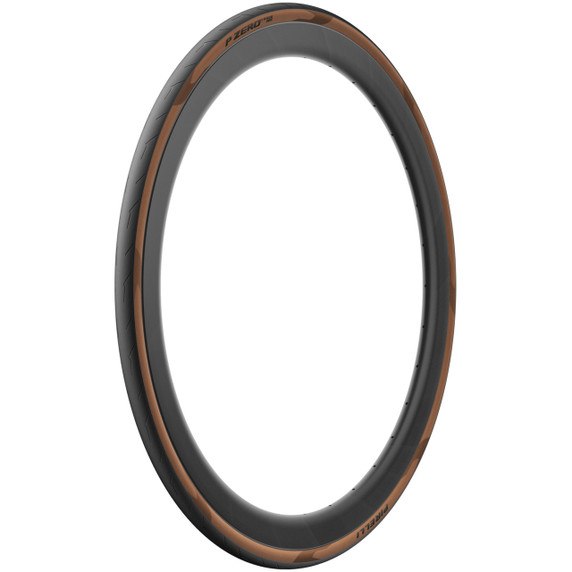 Brown Pirelli Tyre with Black Logo