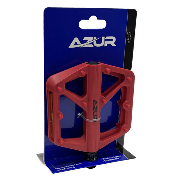 Azur Spry Pedal Red