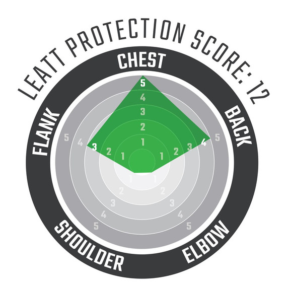 Leatt Chest Protector 4.5 Hybrid Black