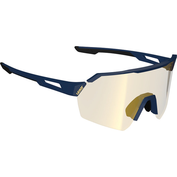 Leatt RideViz Sunglasses Lite Blue Iriz Crystal Platinum 10 VLT