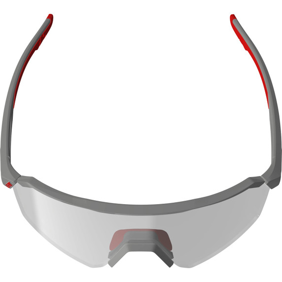 Leatt RideViz Sunglasses Lite Satin Grey Iriz Silver 17 VLT