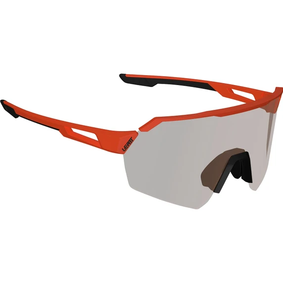 Leatt RideViz Sunglasses Lite Satin Orange Iriz Silver 30 VLT