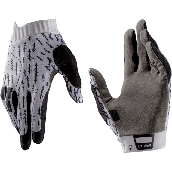 Leatt MTB Glove 1.0 Gripr Trails White Womens