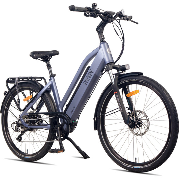 NCM T7S Step Thru Trekking E-Bike Lavender Blue