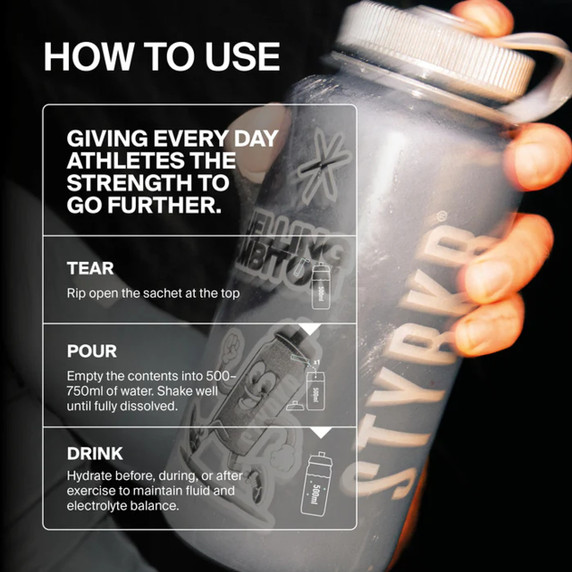 Styrkr SLT+ Berry Lime High Strength Electrolyte Sachet