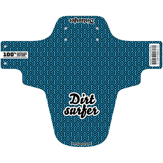 Dirtsurfer Mudguard Circuit Work Blue