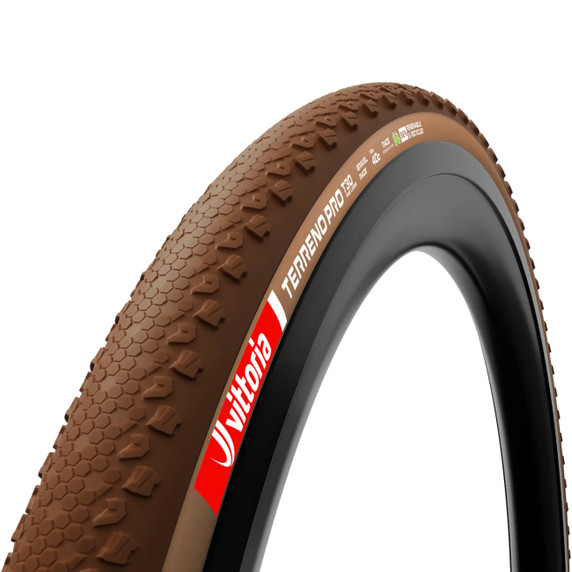 Vittoria Terreno Pro T30 Fine Loose Brown Tubeless Folding Tyre