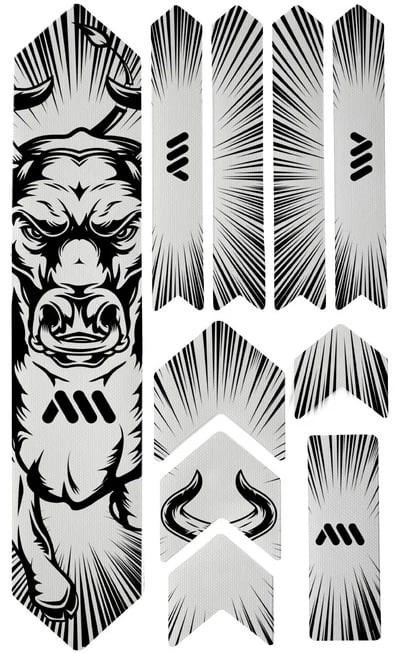 All Mountain Style Frame Guard Extra - Black/Bull