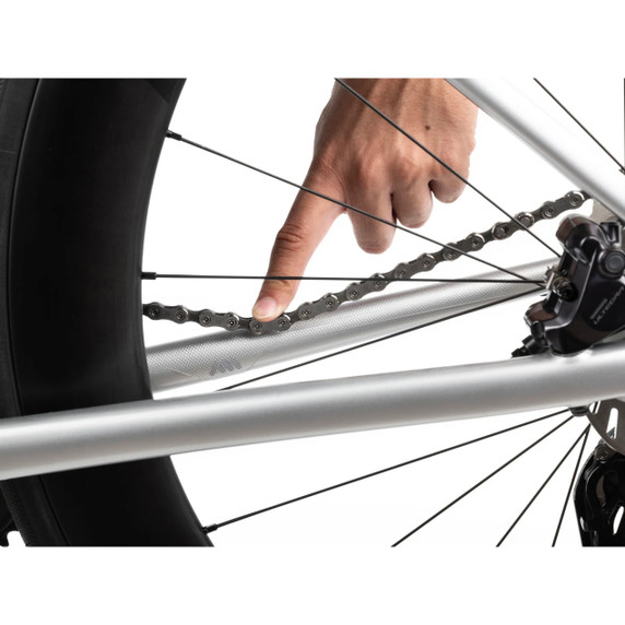 All Mountain Style Chain Guard - Clear/Silver