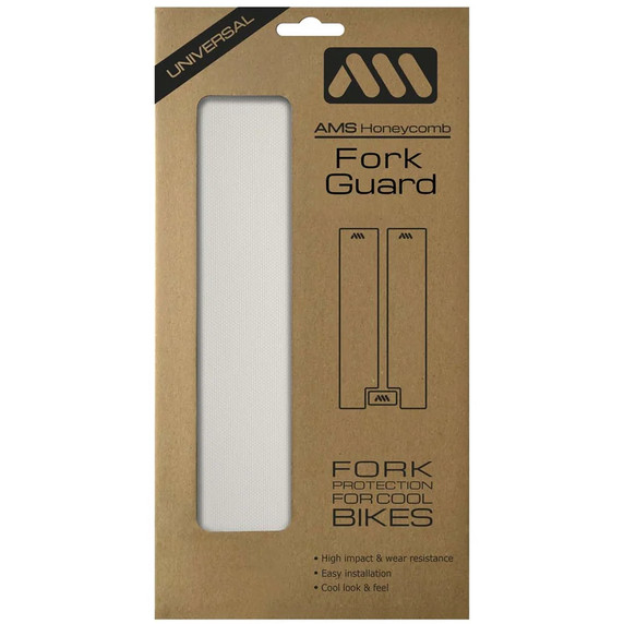All Mountain Style Fork Guard - Clear/Silver