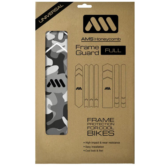 All Mountain Style Frame Guard Full - Clear Camo