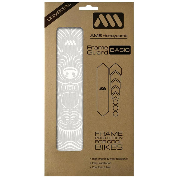 All Mountain Style Basic Frame Guard - White/Wolf