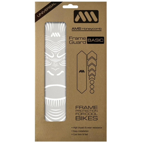 All Mountain Style Basic Frame Guard - White/Ape