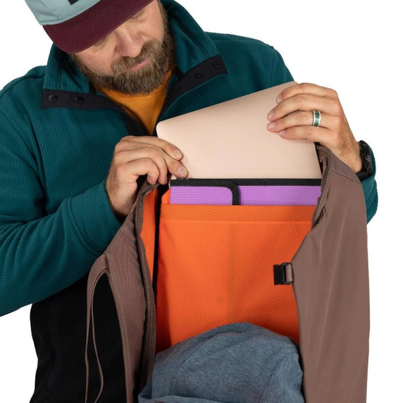 Osprey Metron 24 Commuter Pack Magma Brown
