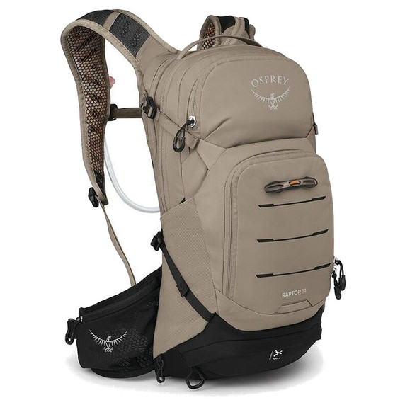 Osprey Raptor 14 Hydration Pack w/ Reservoir Pediment Grey
