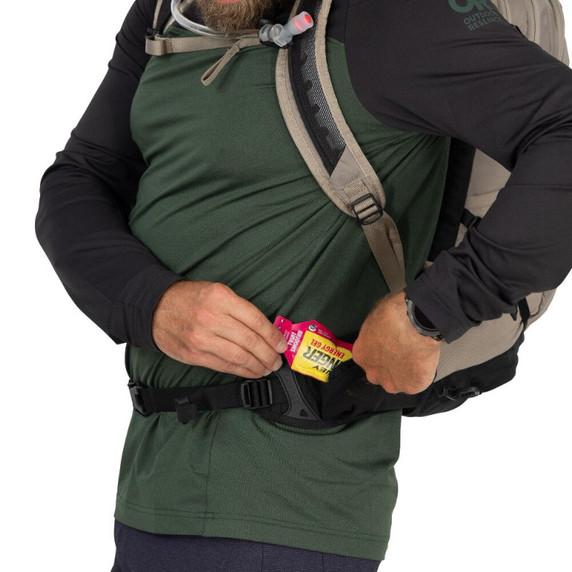 Osprey Raptor 14 Hydration Pack w/ Reservoir Pediment Grey