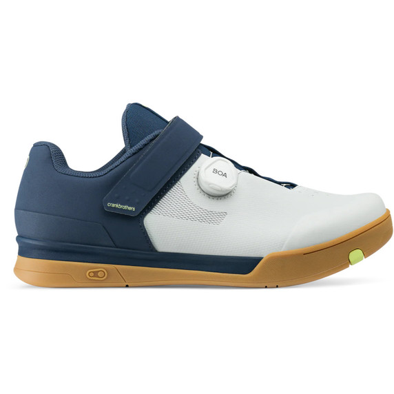 Crank Brothers Mallet BOA Clip-In Shoes Navy/Grey