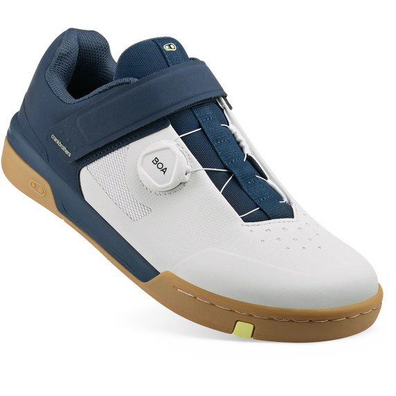 Crank Brothers Stamp Trail BOA Flat Shoes Navy/Grey