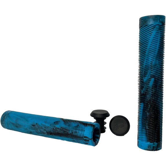 Grit Handlebar Grips Blue/Black